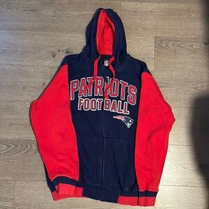 NFL patriots Zip up